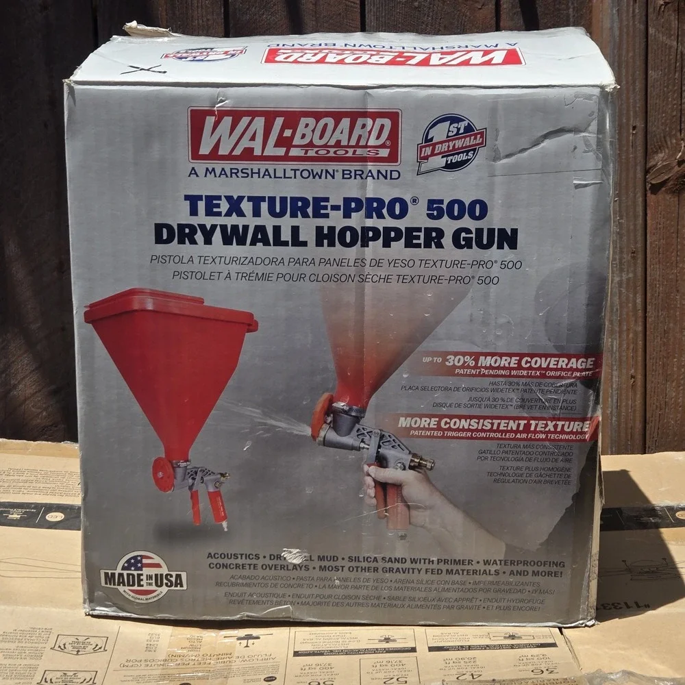 Wal-Board Tools Texture-Pro 500 Drywall Hopper Gun - Great condition